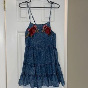 A.Peach Dress (Size M)